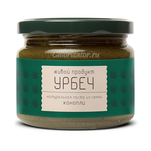 Урбеч из семян конопли Живой продукт