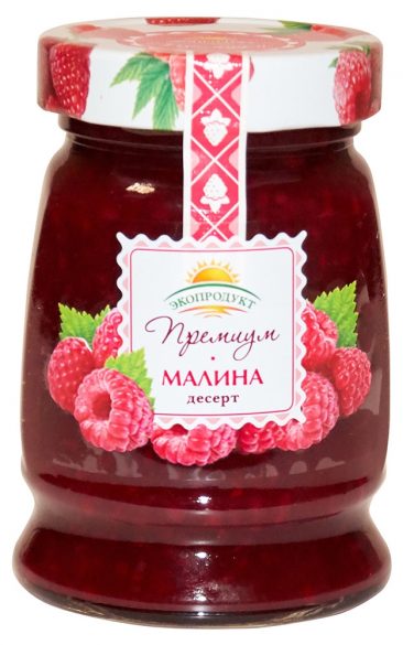 Десерт «Эко Продукт» Премиум, малина, 330г