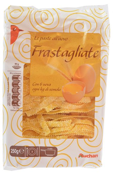 Яичная паста «Frastagliate» Auchan, 250г